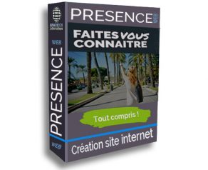 Création de site internet avec le pack présence web