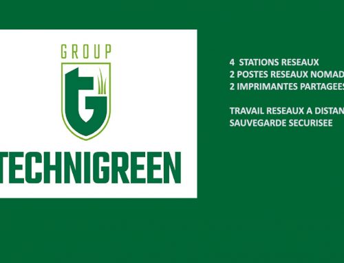 TECHNIGREEN – RESEAUX AVEC 4 POSTES FIXES + 2 POSTES NOMADES