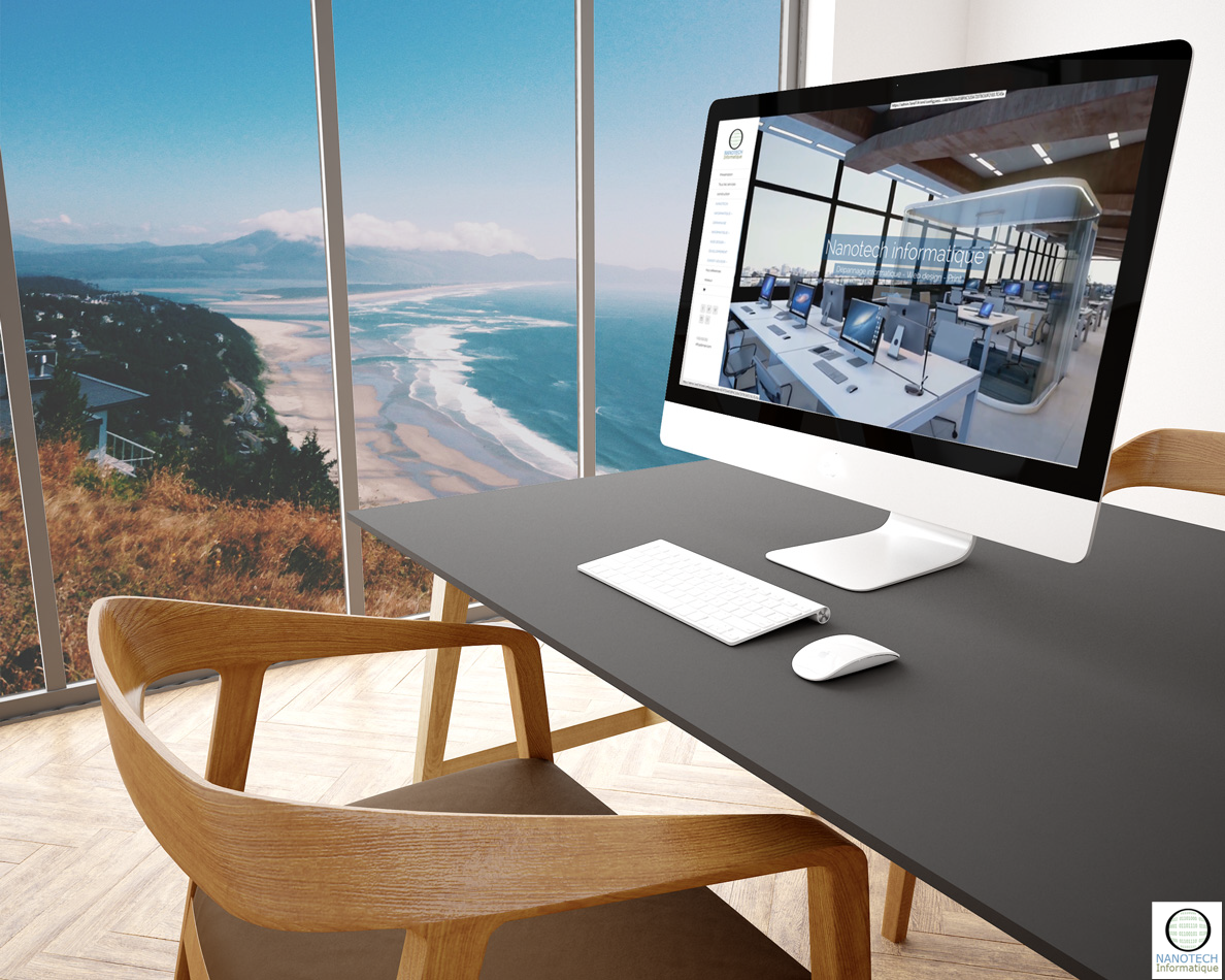 Explorez de nouvelles dimensions en ligne avec Nanotech Informatique. Notre expertise en création de site internet redéfinit la présence digitale de votre entreprise sur Fréjus et Saint-Raphaël offrant des sites uniques et performants